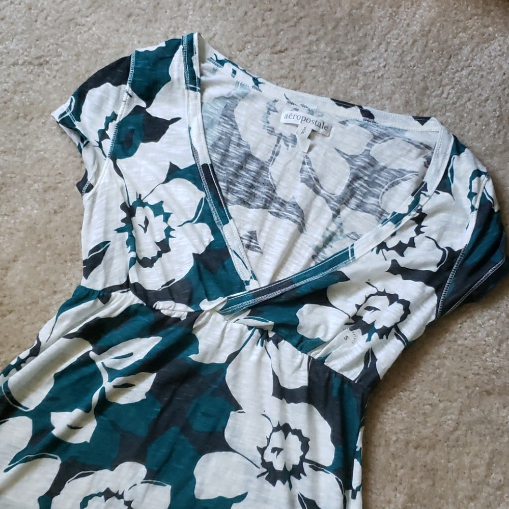 Green Flower Shirt